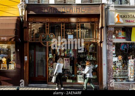 Marjolaine boutique, Bruxelles, Belgique Banque D'Images