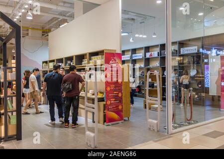 Kuala Lumpur, Malaisie - Décembre 9,2019 : première boutique Taobao par Lumahgo lancé par groupe d''Alibaba dans MyTOWN Shopping Centre. Banque D'Images