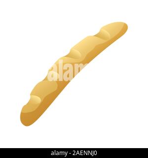 Vector illustration de baguettes isolé sur fond blanc Illustration de Vecteur