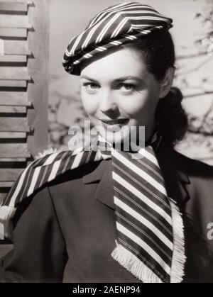 Ingeborg Schöner, deutsche Schauspielerin, Deutschland um 1955. L'actrice allemande Ingeborg Schoener, en Allemagne autour de 1955. Banque D'Images