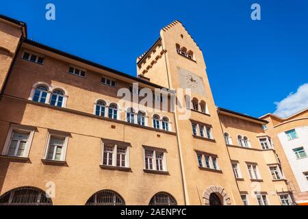 Musée Municipal de Bolzano ou Museo Civico est le plus vieux musée au Tyrol du sud situé à Bolzano en Italie Banque D'Images