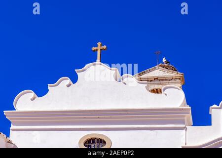 Faro attractions touristiques Arco da vila attractions touristiques. Faro, Algarve de l'est, Portugal. Banque D'Images