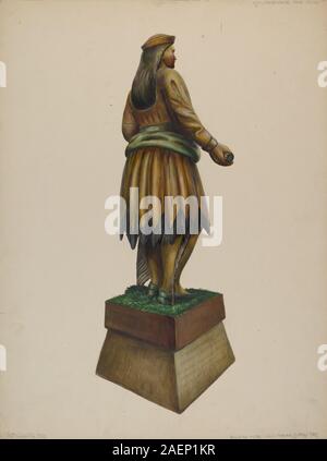 Walter Hochstrasser, magasin de cigares indiens, c 1937, magasin de cigares indiennes ; c. 1937 Banque D'Images