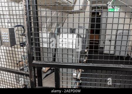 Condamner Airways Flight 338 transport de prisonniers s'échapper prix dans Greenwich, London, UK. Avion ATR42 converti pour échapper jeu de rôle Banque D'Images