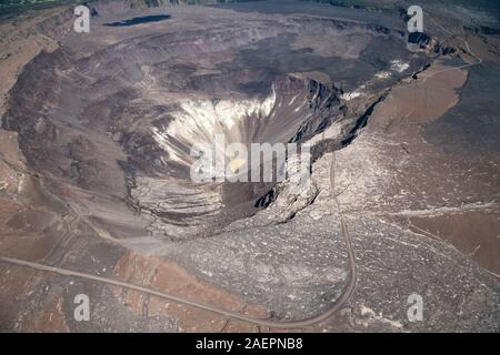 Kilauea Caldera sur Big Island, Hawaï, États-Unis Banque D'Images