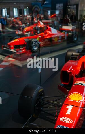 La collection de Michael Schumacher à Motorworld à Cologne, Allemagne Banque D'Images