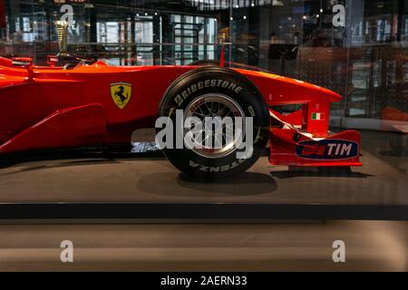La collection de Michael Schumacher à Motorworld à Cologne, Allemagne Banque D'Images