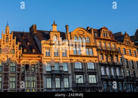 Les bâtiments historiques à Bruxelles, Belgique Banque D'Images