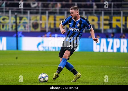 Milano, Italie. 11Th Feb 2019. skriniar milan (inter) au cours de l'année - Tournoi inter vs Barcelone, Ligue des Champions de football Championnat Hommes à Milan, Italie, 10 Décembre 2019 : Crédit Photo Agency indépendante/Alamy Live News Banque D'Images