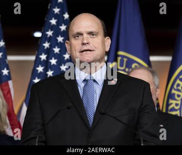 10 décembre 2019, Washington, DC, États-Unis : 10 décembre 2019 - Washington, DC, United States : REPRÉSENTANT AMÉRICAIN TOM REED (R-NY), s'exprimant lors d'une presse républicaine. (Crédit Image : © Michael Brochstein/Zuma sur le fil) Banque D'Images