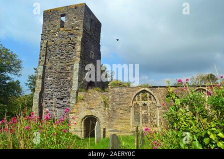 St Andrew's Church, au sud Huish, South Hams, Devon, UK Banque D'Images