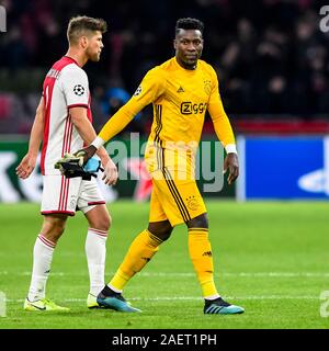 Amsterdam, Pays-Bas. Dec 10, 2019. AMSTERDAM, 10-12-2019, JohanCruyff Arena, de la saison 2019/2020 de la Ligue des Champions entre l'Ajax et le FC Valence. Credit : Pro Shots/Alamy Live News Banque D'Images