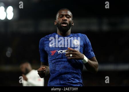 Stamford Bridge, Londres, Royaume-Uni. Dec 10, 2019. Ligue des Champions de football, Chelsea contre Lille ; Antonio Rudiger de Chelsea - usage éditorial : Action Crédit Plus Sport/Alamy Live News Banque D'Images