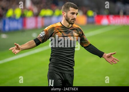 Amsterdam, Pays-Bas. Dec 10, 2019. 0 En dépit de l'Ajax ont été éliminés après avoir battu Chelsea Lille à Stamford Bridge. Ajax va désormais entrer dans la phase à élimination directe de la Ligue Europa. Crédit : Richard Callis/FotoArena/Alamy Live News Banque D'Images