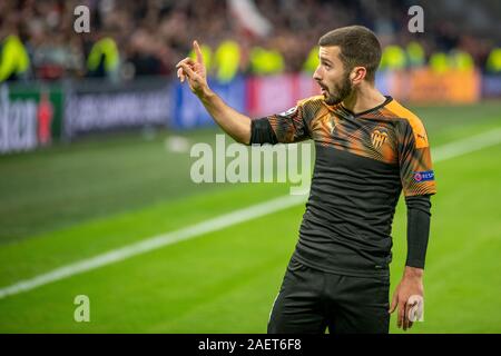 Amsterdam, Pays-Bas. Dec 10, 2019. 0 En dépit de l'Ajax ont été éliminés après avoir battu Chelsea Lille à Stamford Bridge. Ajax va désormais entrer dans la phase à élimination directe de la Ligue Europa. Crédit : Richard Callis/FotoArena/Alamy Live News Banque D'Images