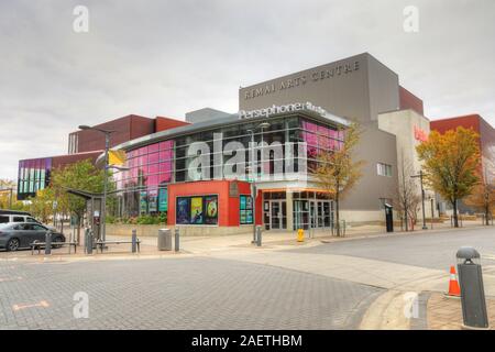 L'Remai Galerie moderne et Remai Arts Centre à Saskatoon, Canada Banque D'Images