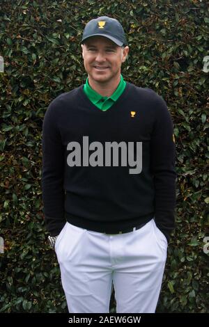 Victoria, Melbourne, Australila. Dec 10, 2019. Trevor Immelman durant la séance photo de l'équipe pour la Coupe des Présidents 2019 au Royal Melbourne Golf Club. Credit : Debby Wong/ZUMA/Alamy Fil Live News Banque D'Images