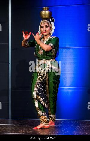 Ouverture de la Semaine de l'Inde les spectacles du Rautenstrauch-Joest Museum, Cologne, Allemagne Banque D'Images