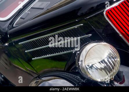 1936 Ford Model 48 American personnalisés avant guerre voiture classique Banque D'Images