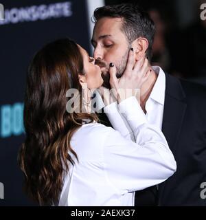 Westwood, United States. Dec 10, 2019. WESTWOOD, LOS ANGELES, CALIFORNIE, USA - 10 DÉCEMBRE : Ashley Greene et Paul Khoury arrivent à la projection spéciale de Los Angeles du Liongate 'Bombshell' qui a eu lieu au Regency Village Theatre le 10 décembre 2019 à Westwood, Los Angeles, Californie, États-Unis. (Photo par Xavier Collin/Image Crédit : Agence de Presse) L'agence de presse Image/Alamy Live News Banque D'Images