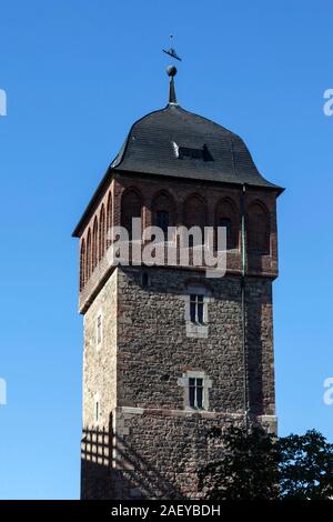 Tour rouge de Chemnitz Banque D'Images