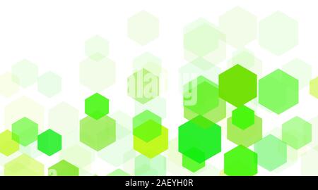 Abstract vector background. Forme Concept vert hexagonal .Vector Illustration pour papier peint, bannière, Fond, Carte, landing page , etc Illustration de Vecteur