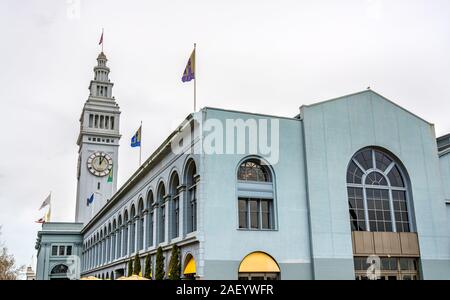 San Francisco en Californie Ferry Building Banque D'Images