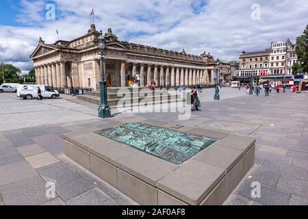 Scottish National Gallery, le monticule, Édimbourg, Écosse, Royaume-Uni Banque D'Images