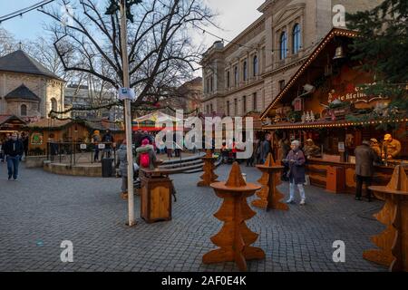 Ville de Braunschweig se prépare pour les fêtes Banque D'Images