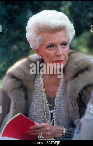 FALCON CREST CBS TV series 1981-1990) avec Lana Turner Banque D'Images