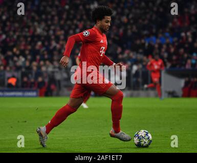 Munich, Allemagne. Dec 11, 2019. Football : Ligue des Champions, Bayern Munich - Tottenham Hotspur, phase Groupe, Groupe B, 6ème journée de l'Allianz Arena. Serge Gnabry Crédit : Peter Kneffel/dpa/Alamy Live News Banque D'Images