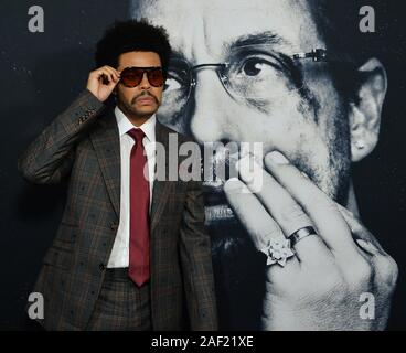 Hollywood, Californie, USA. Dec 12, 2019. Le week-end d'acteur assiste à la première de the motion picture 'crime' au Gems Uncut ArcLight Cinema Dome dans la section Hollywood de Los Angeles le Mercredi, Décembre 11, 2019. Scénario : Howard Ratner (Adam Sandler), un bijoutier de la ville de New York charismatique toujours à la recherche de la prochaine grande partition. Credit : UPI/Alamy Live News Banque D'Images