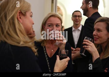 FPA Fête de Noël et de l'AGA .l'Association de la presse étrangère a tenu sa fête de Noël au Maroc pour une célébration des membres et où le nouveau Comité les candidats ont été élus . Banque D'Images