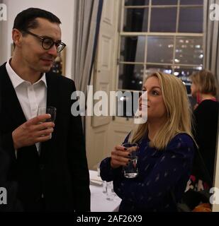 FPA Fête de Noël et de l'AGA .l'Association de la presse étrangère a tenu sa fête de Noël au Maroc pour une célébration des membres et où le nouveau Comité les candidats ont été élus . Banque D'Images