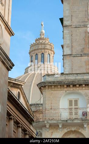 Basilique de Notre Dame du Mont Carmel, La Valette, Malte Banque D'Images