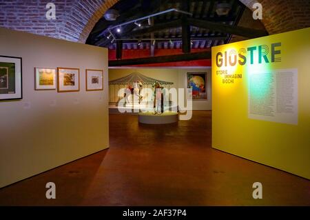 Italie Vénétie Rovigo : Palazzo Strozzi : Musée Historique de l'jouter et divertissements populaires - Bussolengo Banque D'Images