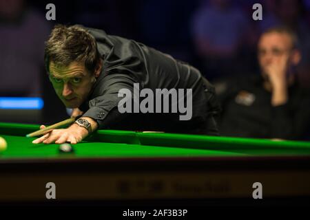 Glasgow, Écosse, Royaume-Uni Scottish Open Snooker Ronnie O'Sullivan v Martin Gould Crédit : Chris McNulty/Alamy Live News Banque D'Images