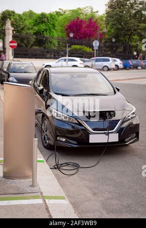 La station de recharge pour voitures électriques à Vienne Autriche Banque D'Images