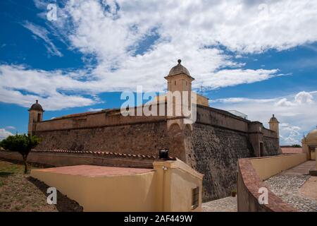 Les monuments de la ville portugaise de Elvas, forteresse de Santa Lucia Banque D'Images