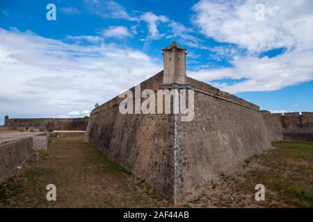 Les monuments de la ville portugaise de Elvas, forteresse de Santa Lucia Banque D'Images