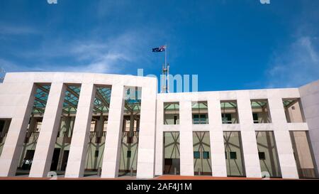 La Maison du Parlement sur la Colline parlementaire, Canberra, Territoire de la capitale australienne, Australie Banque D'Images