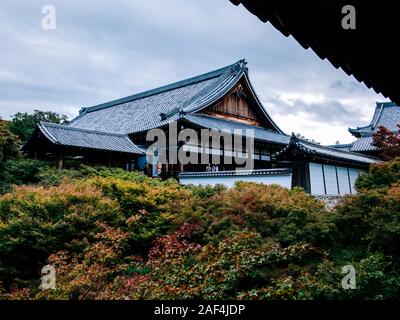 Tofuku-ji à Kyoto/Japon : Vue de la salle principale Banque D'Images