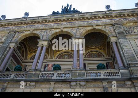 Le Théâtre royal du Danemark à Kongens Nytorv à Copenhague, Danemark Banque D'Images