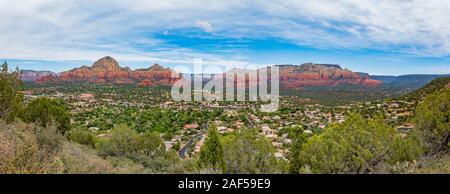 Belle nature paysage du célèbre à l'Arizona Sedona Banque D'Images