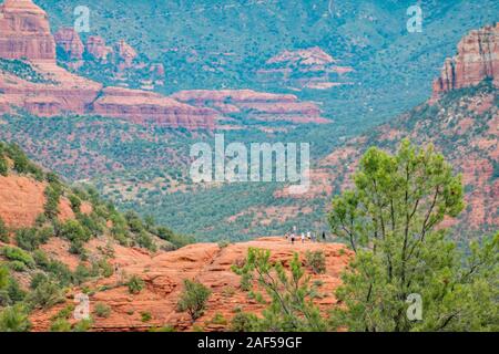 Belle nature paysage du célèbre à l'Arizona Sedona Banque D'Images