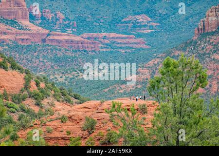 Belle nature paysage du célèbre à l'Arizona Sedona Banque D'Images