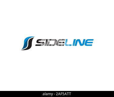 Lettre s logo initial Illustration de Vecteur