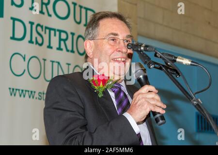 Stroud, Royaume-Uni. 13 déc, 2019. Runner up David a appelé l'exprime à l'élection d'accusation. Credit : Carl Hewlett/Alamy Live News. Banque D'Images