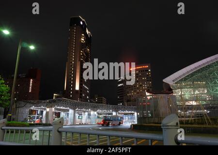 City Scape autour de la Gare de Kanazawa JR West Banque D'Images