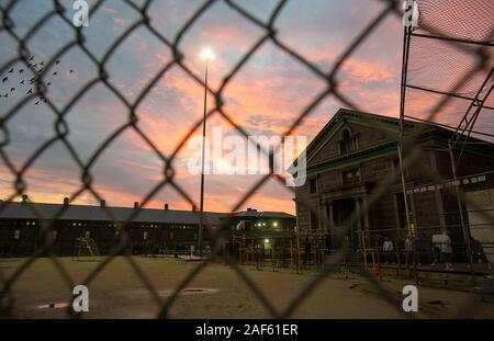 Sacramento, CA, USA. Dec 12, 2019. Puis exercice principal de triage à Folsom Prison le jeudi 12 décembre 2019 à Sacramento. Crédit : Paul Kitagaki Jr./ZUMA/Alamy Fil Live News Banque D'Images